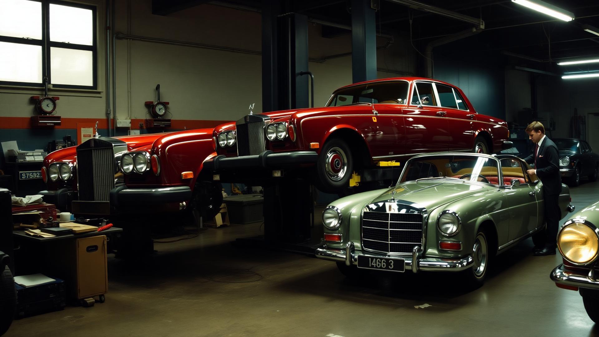Interior of the Castec luxury workshop