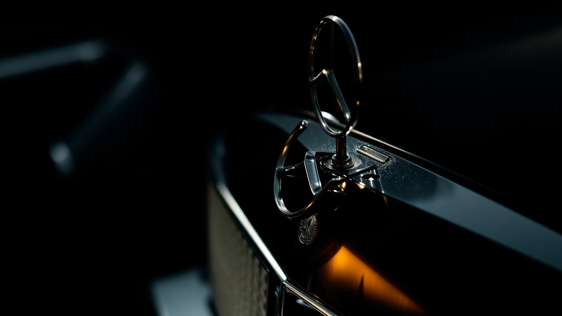 Mercedes-Benz star detail